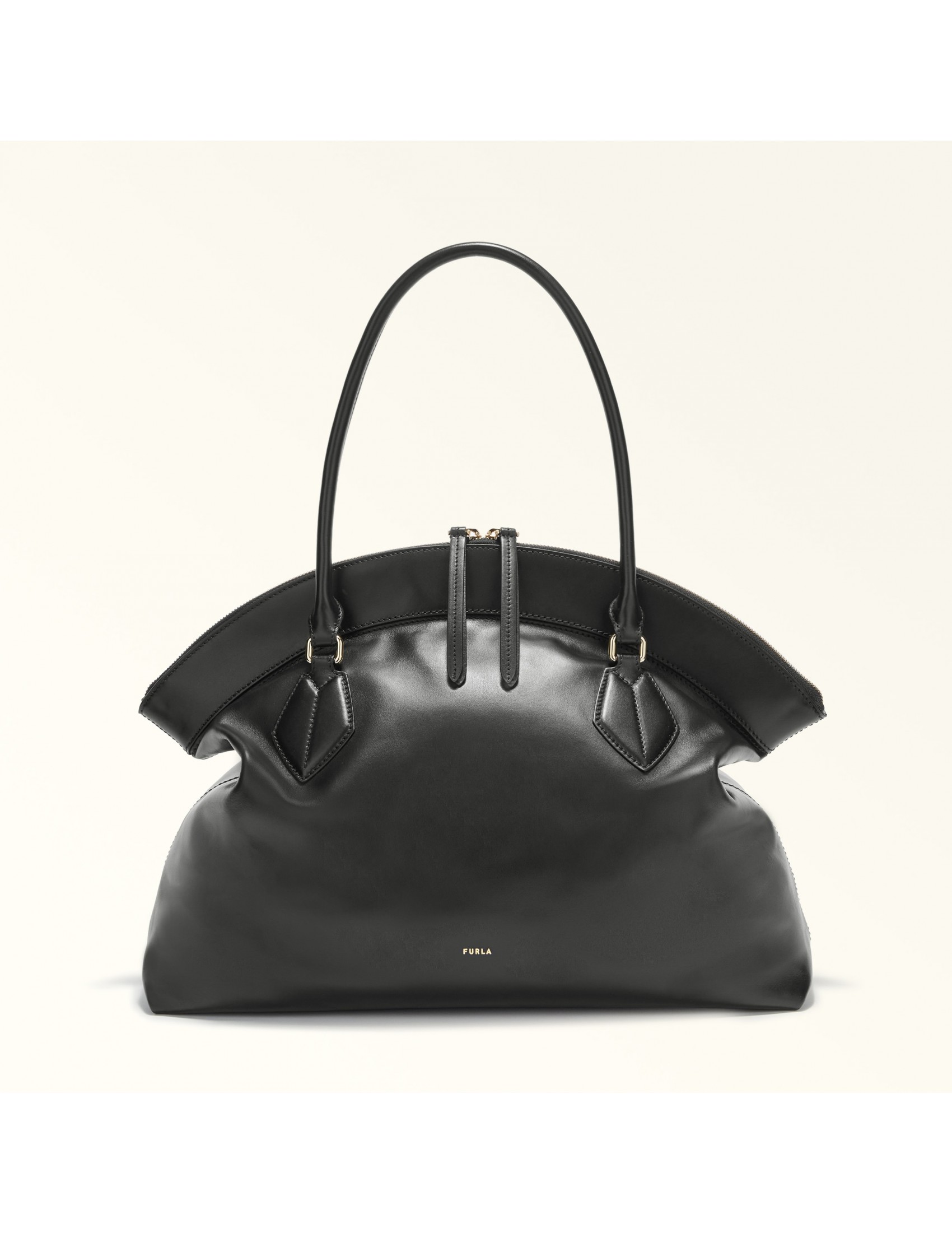 FURLA BORSA SHOPPING ERICA XL IN PELLE COLORE NERO