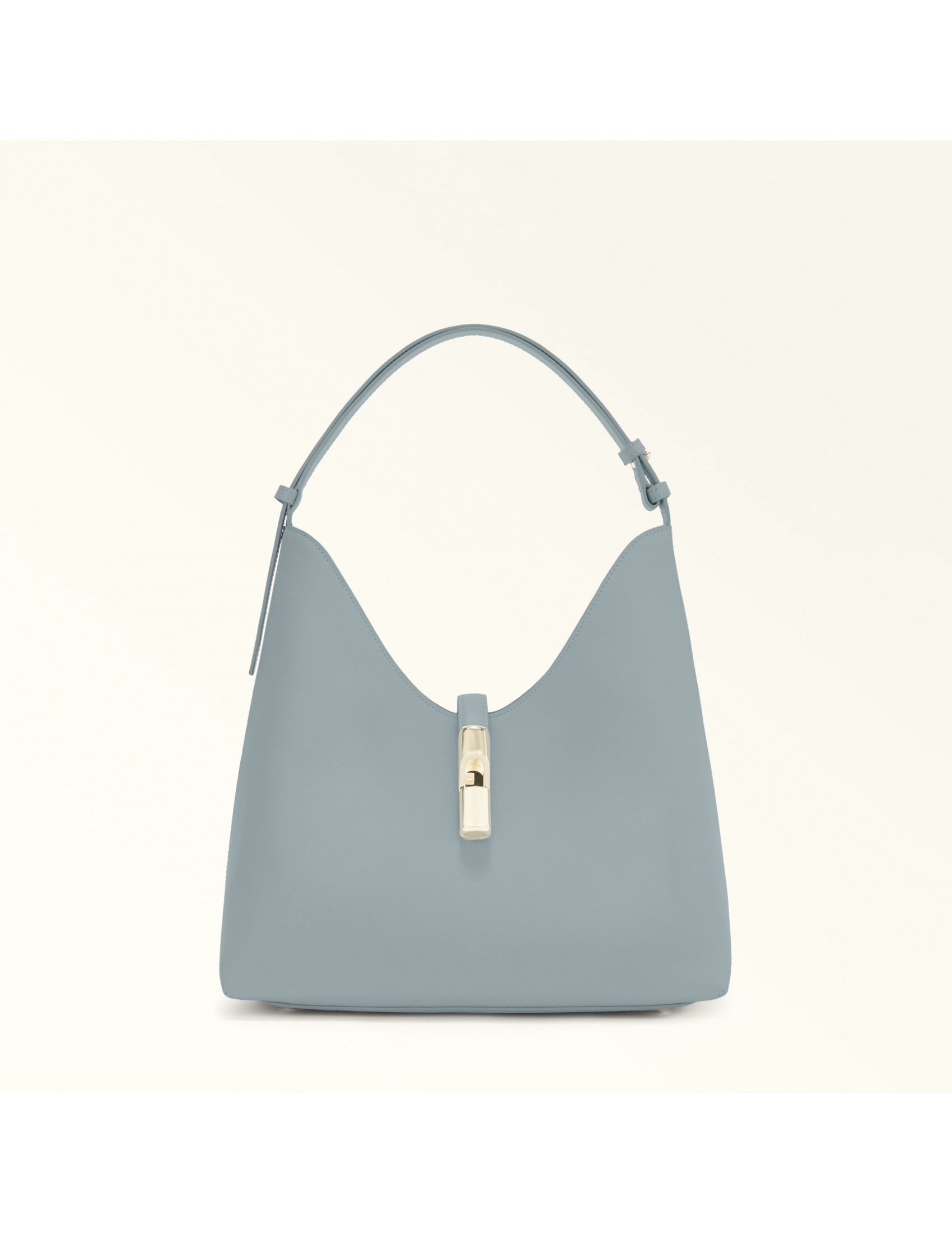 FURLA BORSA HOBO GOCCIA M IN PELLE COLORE NUVOLA