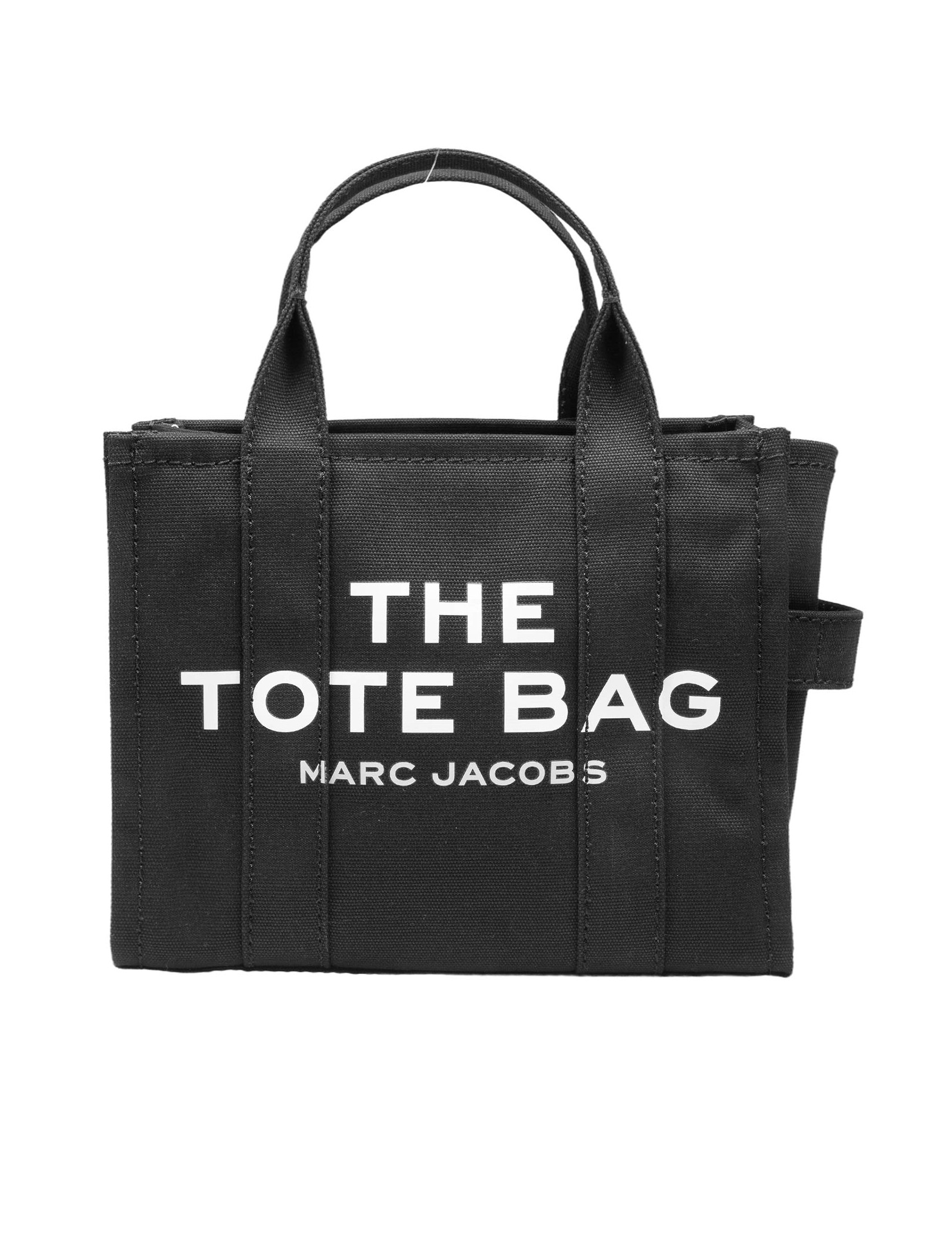 MARC JACOBS THE SMALL BAG IN CANVAS COLOR BLACK