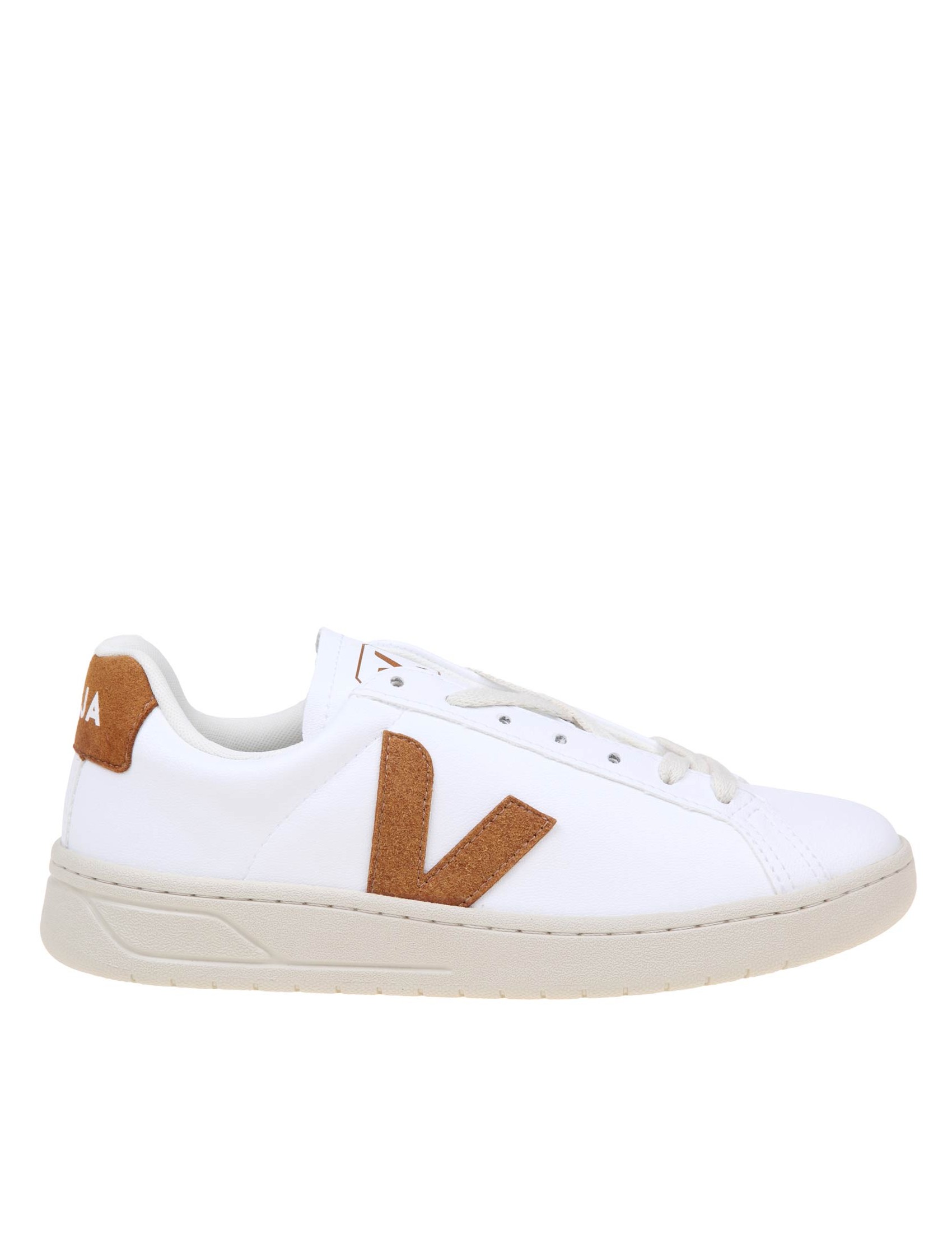 VEJA SNEAKERS URCA IN COTONE SPALMATO COLORE BIANCO