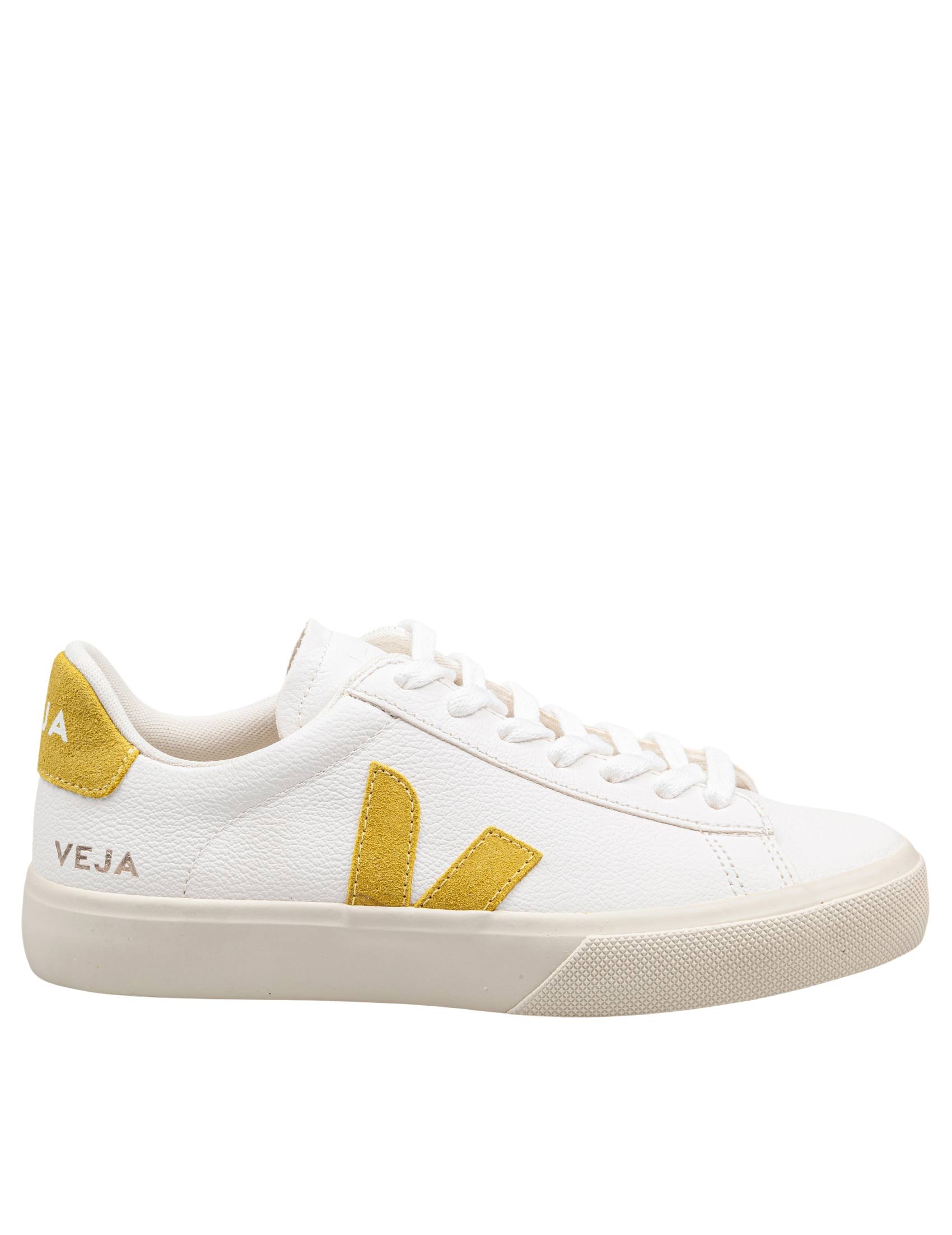 VEJA SNEAKERS URCA IN COTONE SPALMATO COLORE BIANCO/LIQUOR