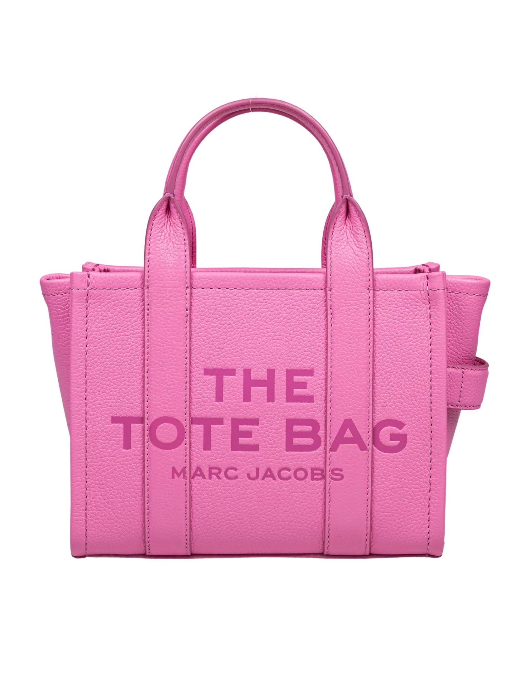 MARC JACOBS SMALL TOTE IN PINK LEATHER