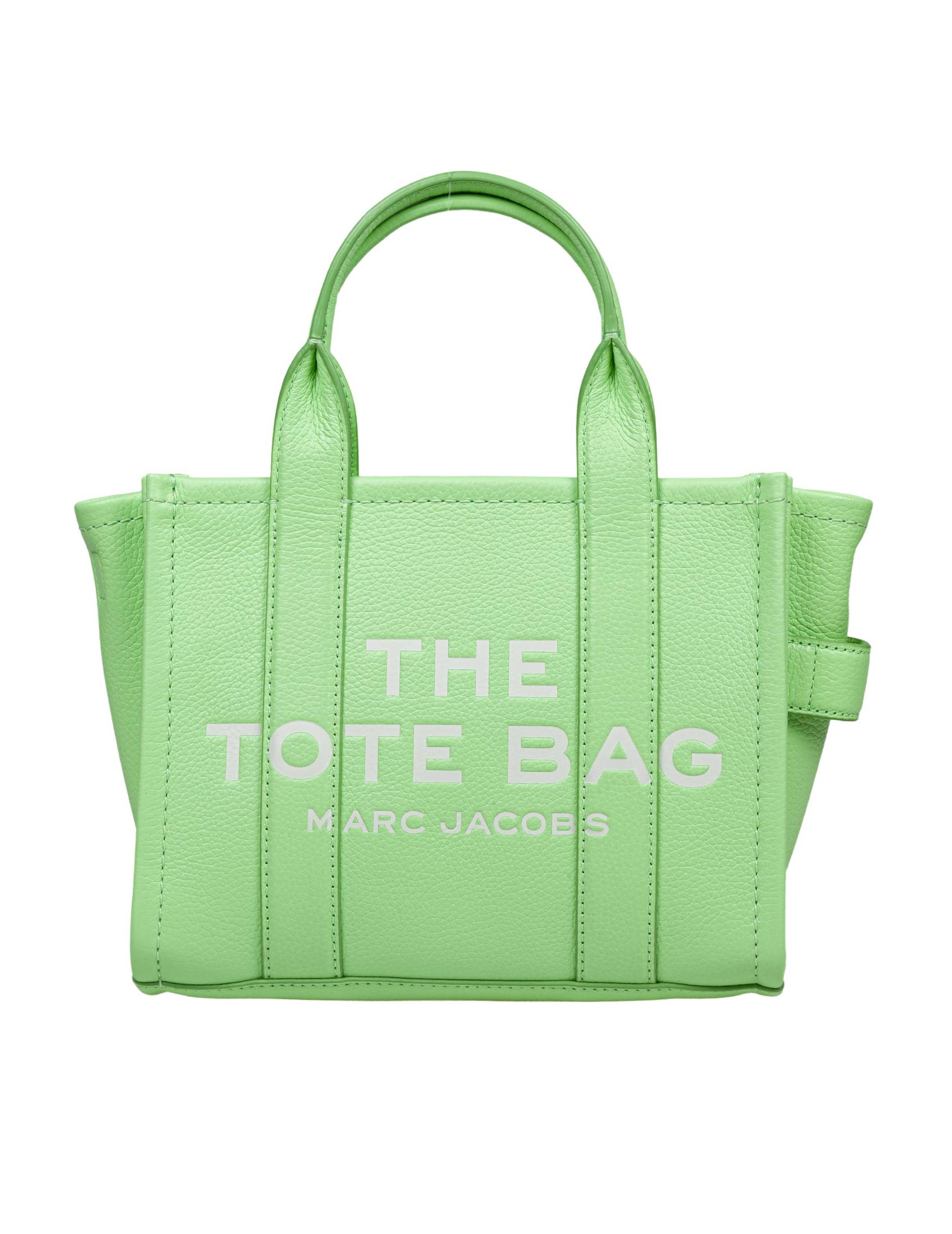 MARC JACOBS TOTE SMALL IN LEATHER COLOR MINT GREEN