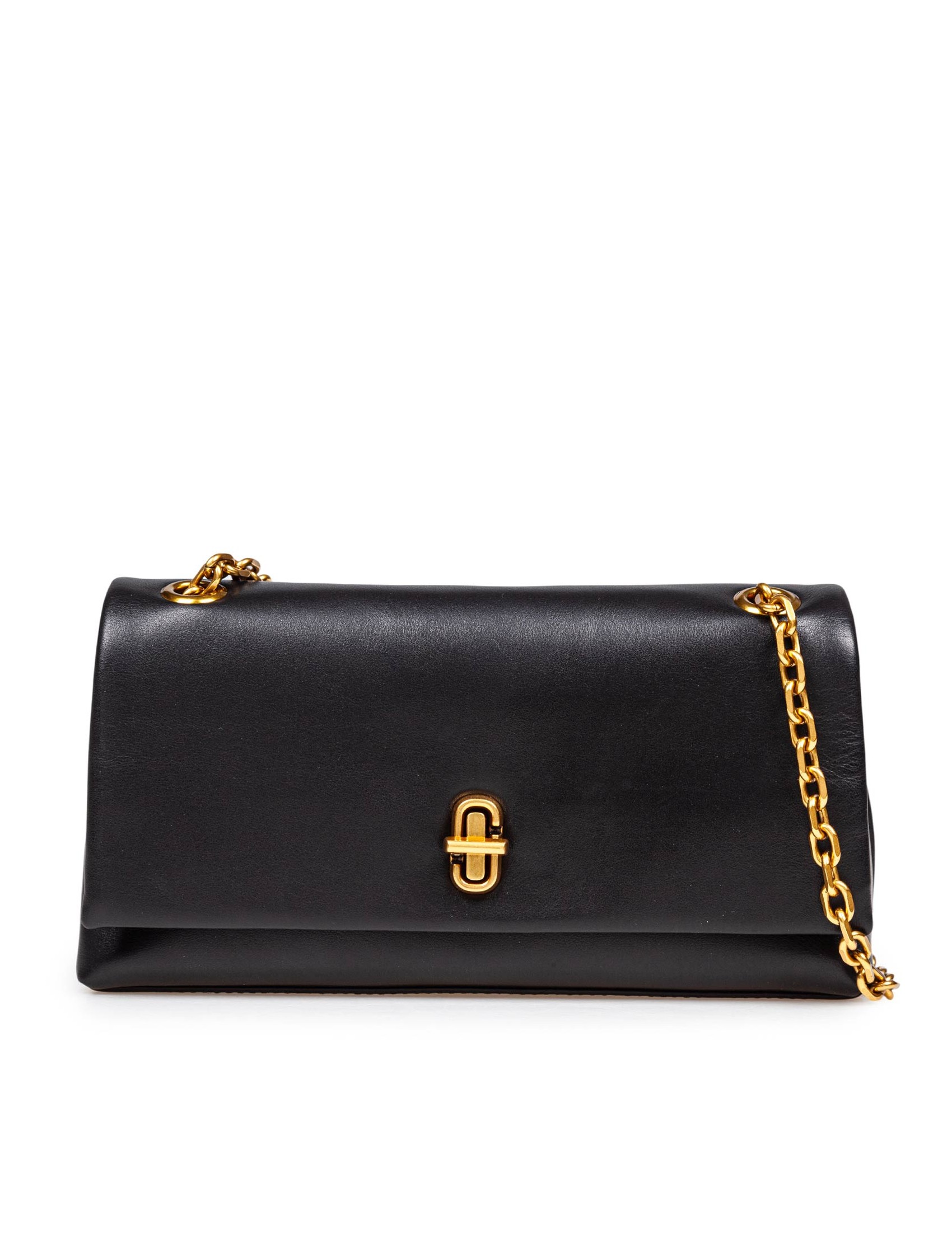 MARC JACOBS LEATHER WALLET BAG COLOR BLACK