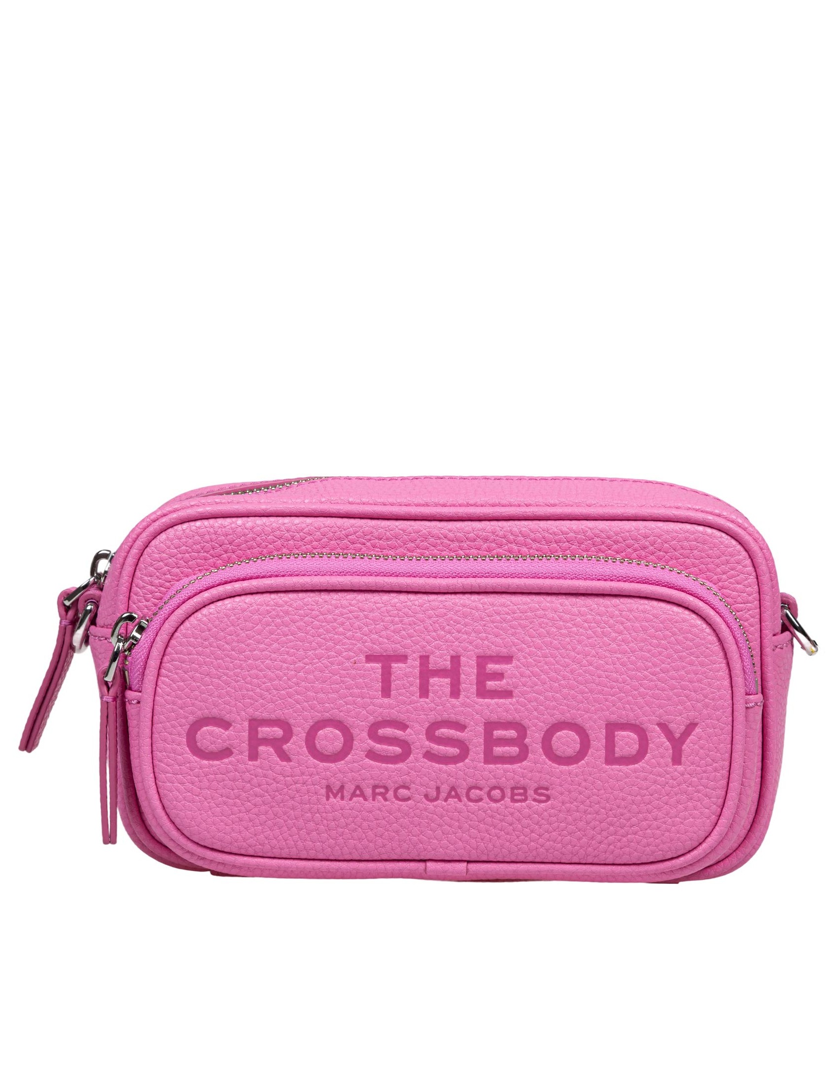 MARC JACOBS BORSA THE CROSSBODY TOTE IN PELLE COLORE ROSA