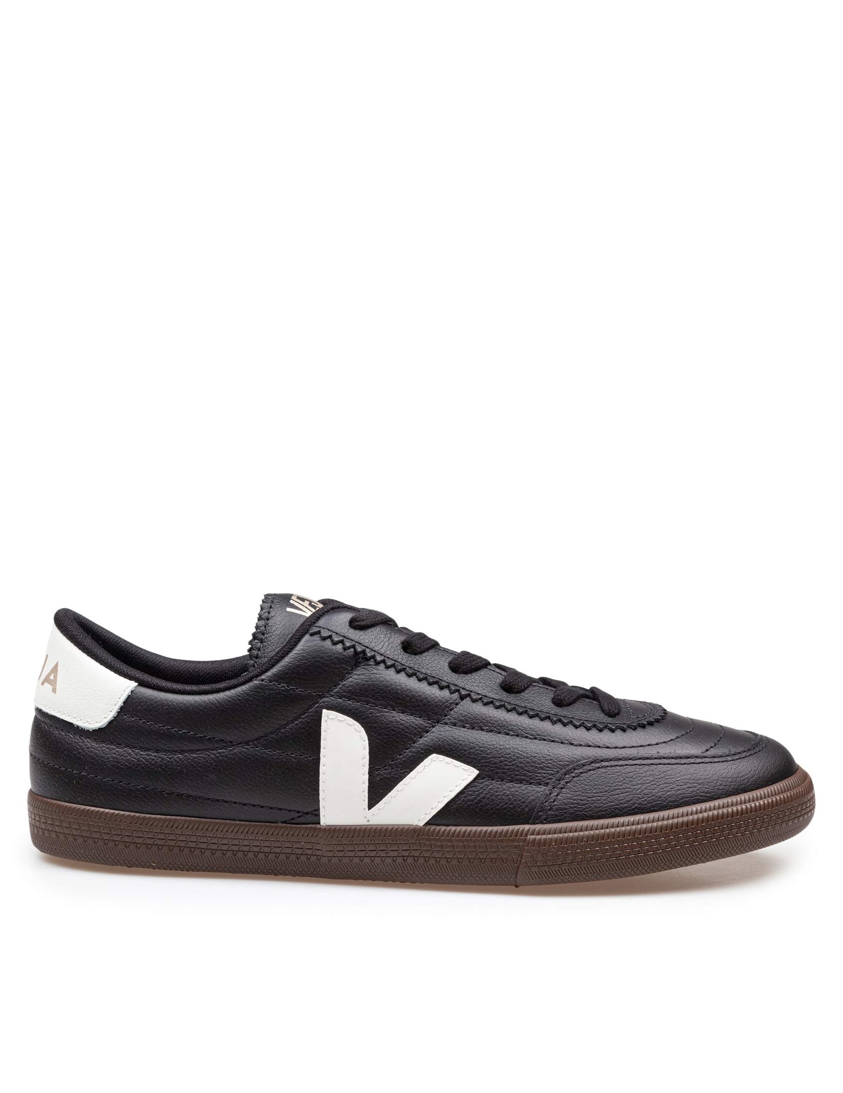 VEJA SNEAKERS PANENKA IN PELLE COLORE NERO E BIANCO