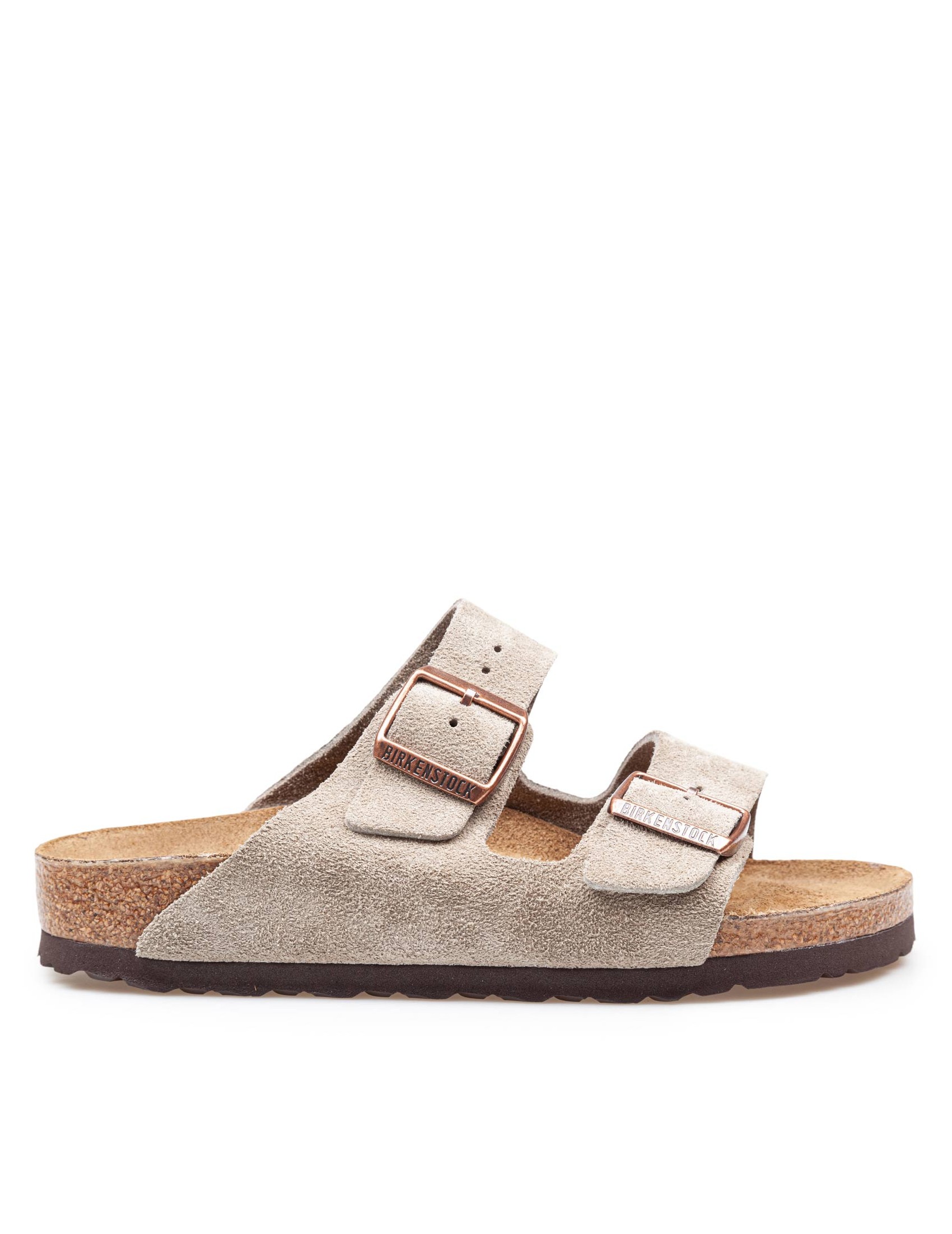 BIRKENSTOCK ARIZONA BF IN NABUK COLORE TAUPE