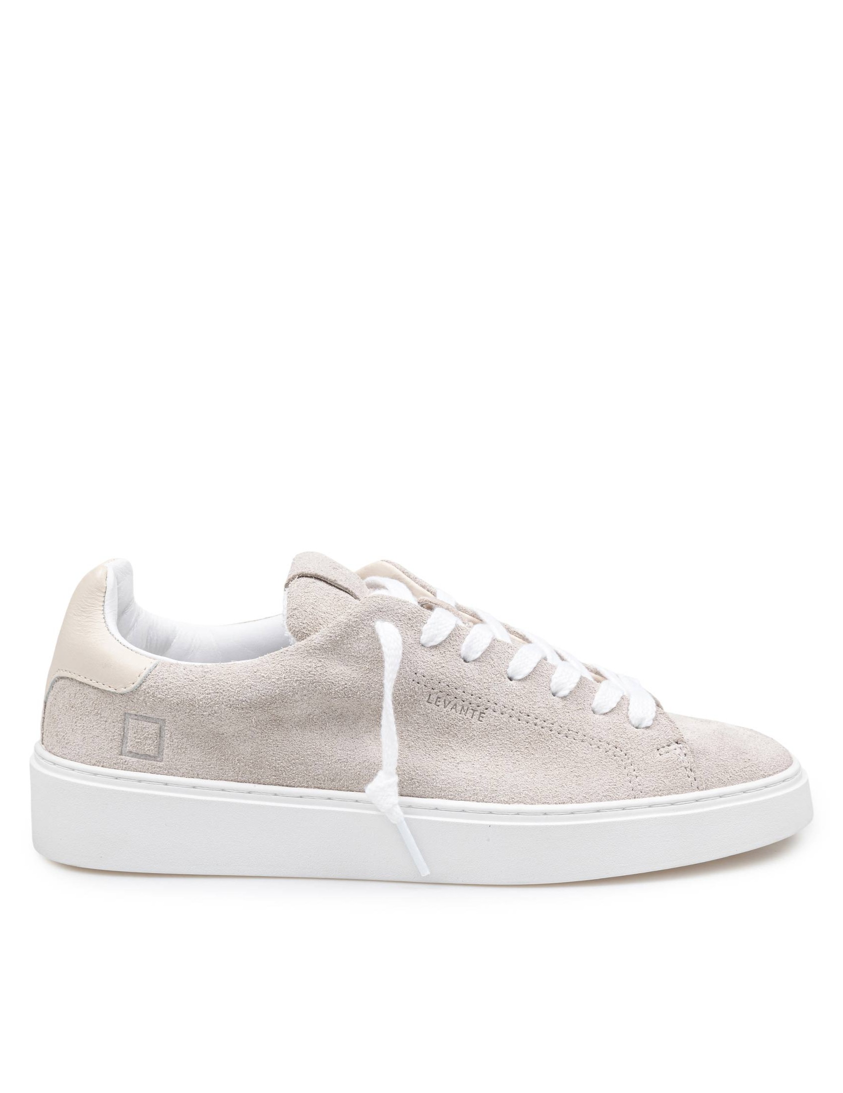 D.A.T.E SNEAKERS LEVANTE IN CAMOSCIO COLORE BEIGE